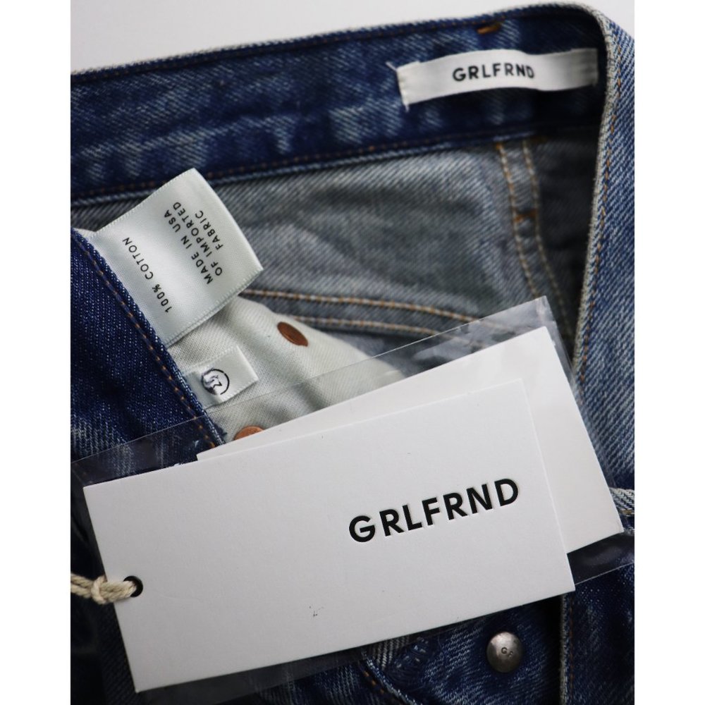 NWT GRLFRND Helena High-Rise Straight Jean Sharona - Picture 7 of 10